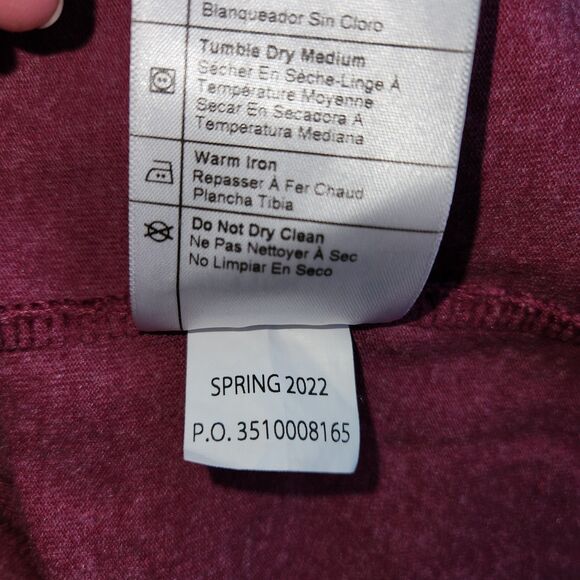 Carhartt Loose Fit Pink Shirt Women M (8-10) Cotton Polyester T-Shirt Work - Picture 8 of 10